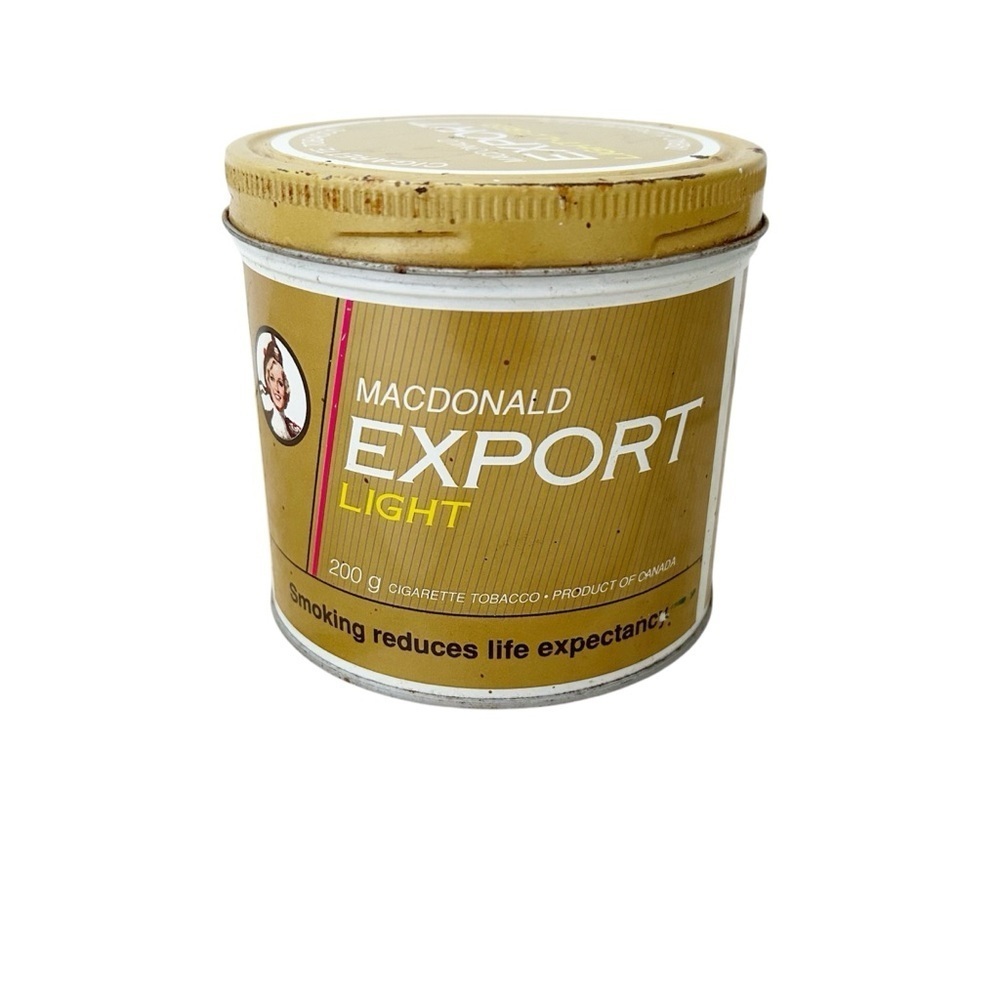 Metal Vintage MacDonald Export Light Tobacco Tin Bundle & Save